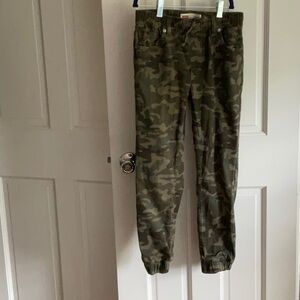 Levi’s camo denim joggers